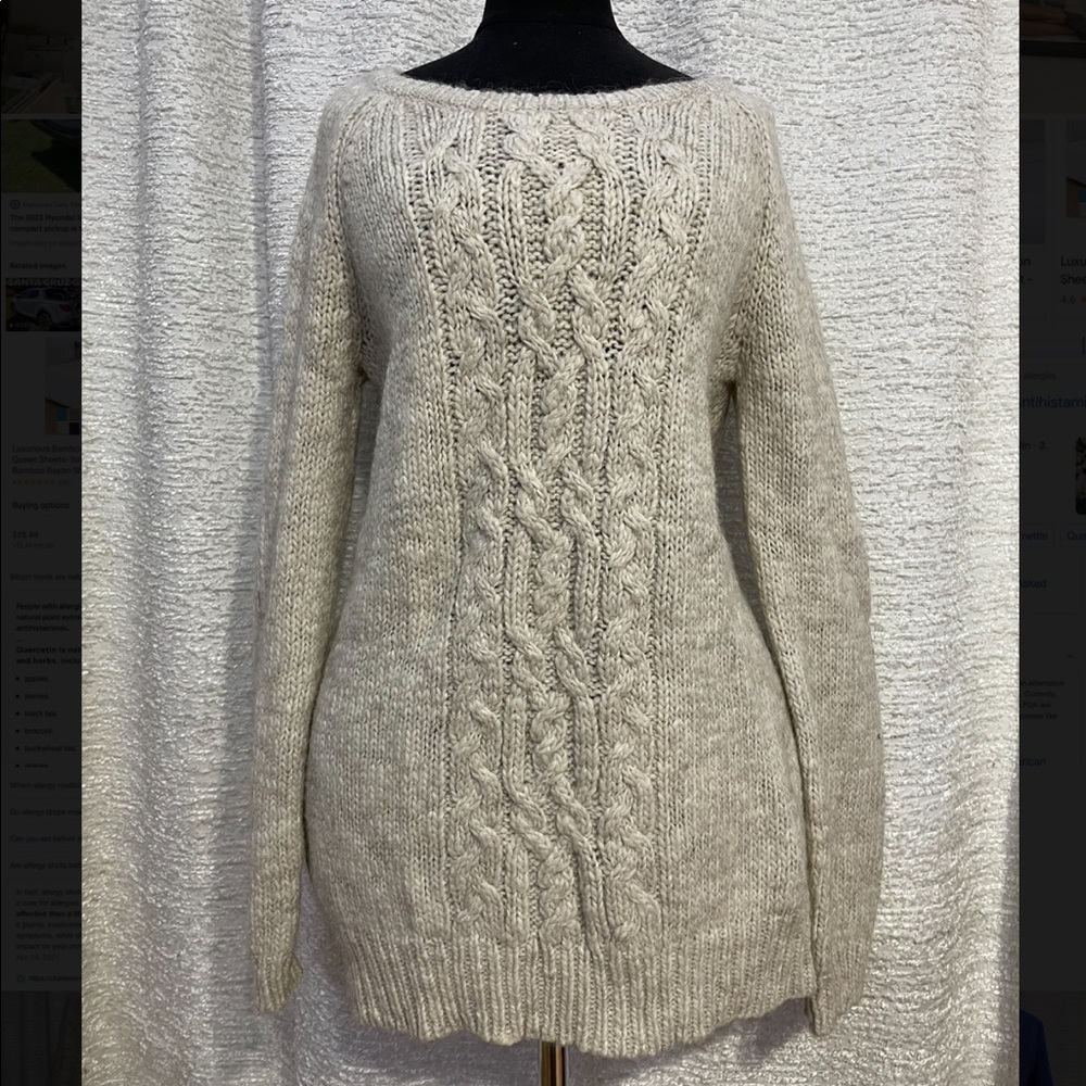 American eagle outfitters woven sweater